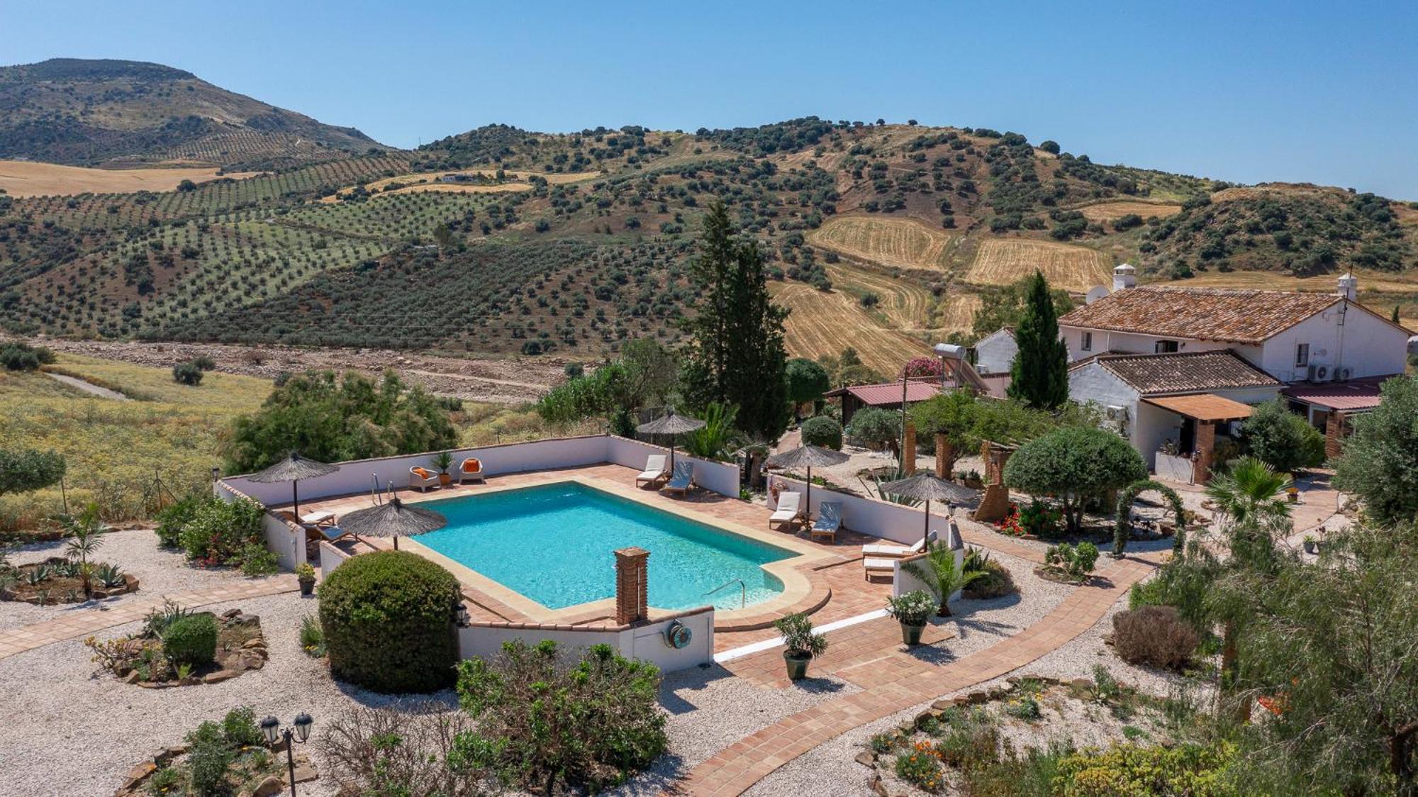 Cortijo Valverde Alora Buitenkant foto